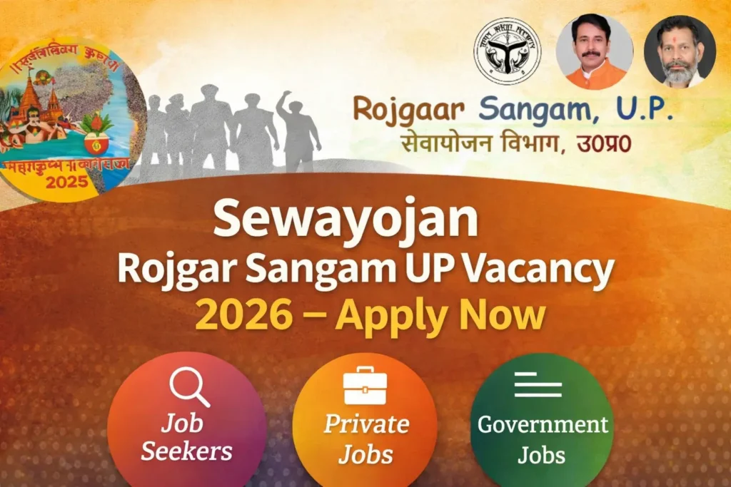 Sewayojan Rojgar Sangam UP Vacancy 2026
